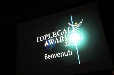 TOPLEGAL AWARDS 2013: I VINCITORI