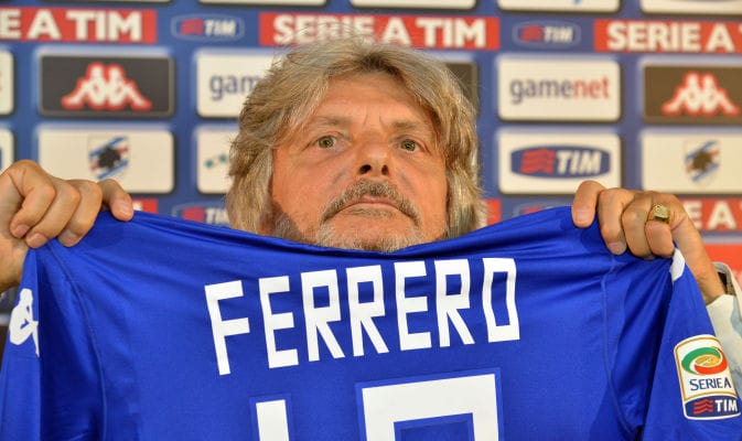 Ferrero deve lasciare la Samp: Ponti fa ricorso