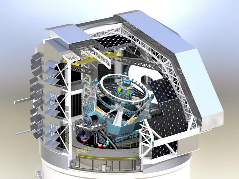 Abbatescianni per la cupola del Large Synoptic Survey Telescope