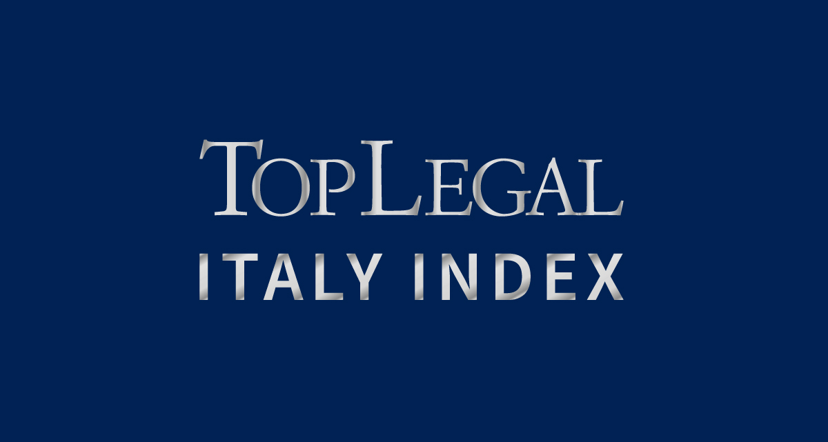 TopLegal Italy Index, maggio 2020
